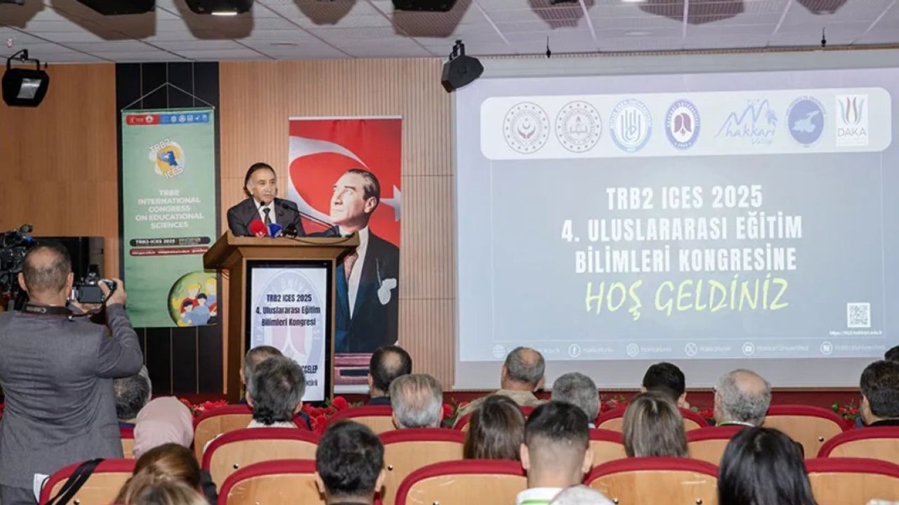 TRB2 4. Uluslararası Eğitim Bilimleri Kongresi Hakkari’de başladı