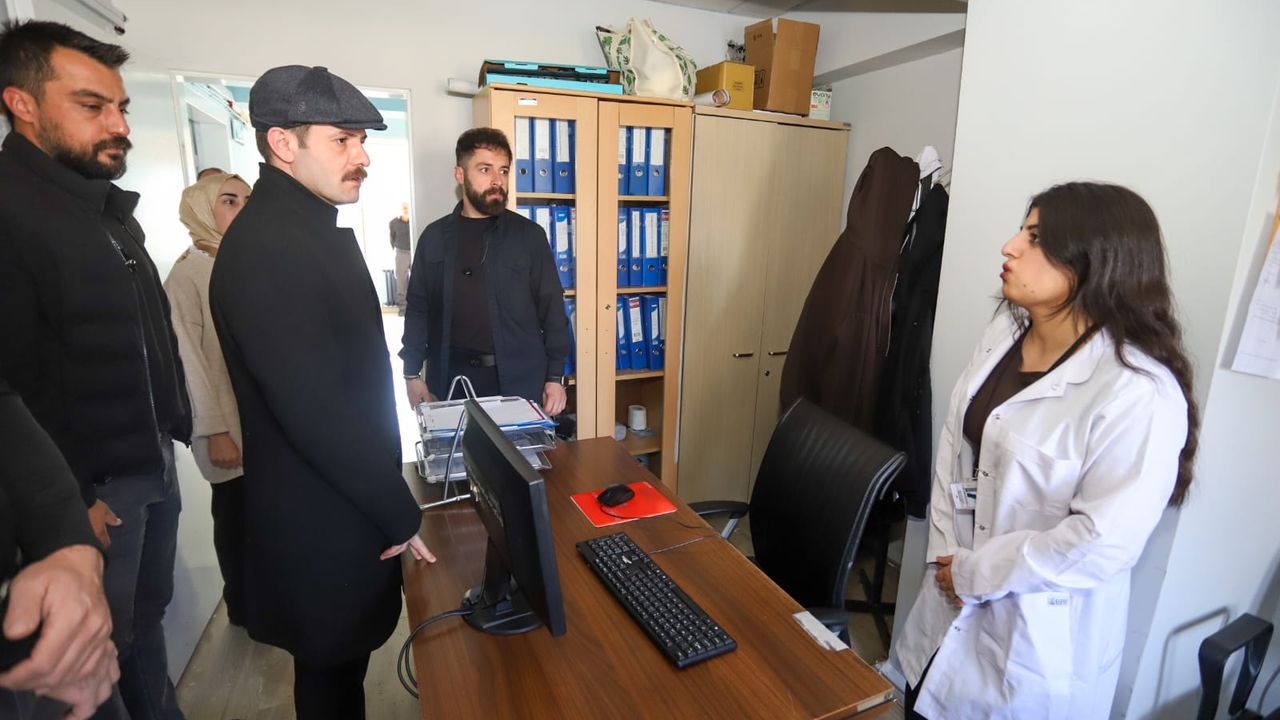Kaymakam cebeci ilçe toplum sağlığı merkezi Ziyaret Etti
