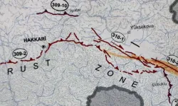 Türkiye'nin Fay hattı haritası yayınlandı! Hakkari Birinci derece riskli bölge