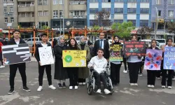 Hakkari’de Engelliler İçin Yürüyüş