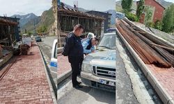 Kaldırım işgal eden bina sahibine 15 Bin TL ceza