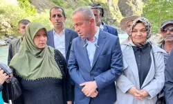 AK Parti Hakkari heyeti arama çalışmalarını yerinde inceledi