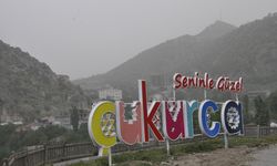 Çukurca’da toz taşınımı etkili oluyor