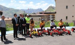 Çocuklar Trafik Kurallarını Eğlenerek Öğreniyor