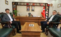 Vali zor ’dan kaymakam Cebeciye hayırlı olsun ziyareti