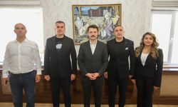 Kaymakam Cebeci’ye hayırlı olsun ziyaretçileri devam ediyor