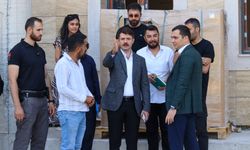 Vali Zor ve Kaymakam  Cebeci, Yeni Kaymakamlık Binasında İncelemelerde Bulundu