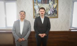 Eski başkan Turan’da kaymakam Cebeci’ye ziyaret