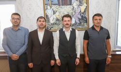 Başkan Kamacı ve Yıldız kaymakam Cebeci’ye ziyaret