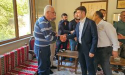 Kaymakam  Cebeci Tunç ailesinin taziyesinde bulundu