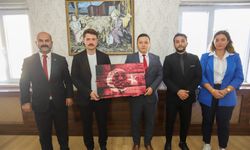 Kaymakam Cebeci’ye hayırlı olsun ziyaretçileri devam ediyor