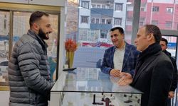 Kaymakam Akpınar ve Başkan Şakar’dan esnaf ziyareti