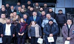 Hakkari Valisi Ali Çelik gazetecilerle bir araya geldi