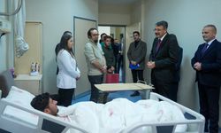 Vali Çelik’ten Trafik Kazası Yaralılarına Geçmiş Olsun Ziyareti