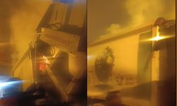 Çöpe Atılan Ateş Çöp Aracını Alevlere Teslim Ediyordu