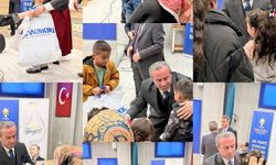 Başkan Kaya yetimleri sevindirdi