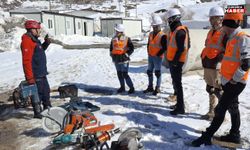 Hakkâri’de Afetlere Hazırlık Eğitimi