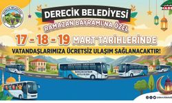 Derecik’te toplu taşıma üç gün ücretsiz
