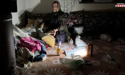 Elektriği kesilen aileye VEDAŞ tarafında enerji verildi