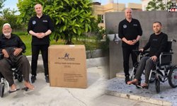 Başkan Aydoğdu’dan Hewler’deki engelli vatandaşlara akülü araç desteği