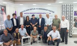 Yazar İhsan Çolemêrg'den DEM Parti Hakkâri İl Eş Başkanlığı'na Ziyaret