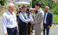 Kaymakam Cebeci, Çimenli Mezrası Sakinleriyle Buluştu