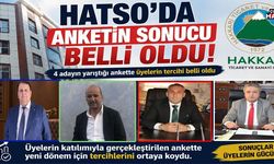 Hakkari HATSO seçiminde dikkat çeken tablo
