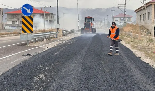 Yüksekova'da Asfalt çalışması!