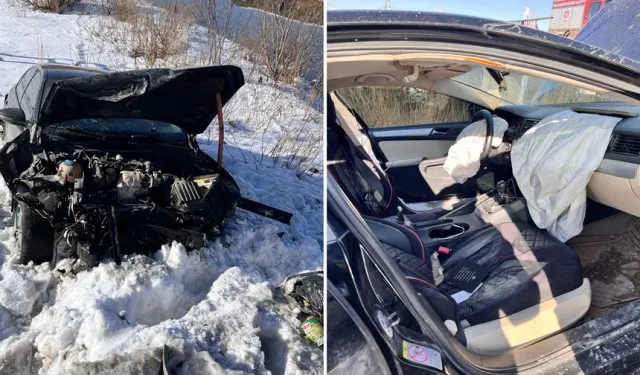 Yüksekova'da trafik kazası: 3 yaralı