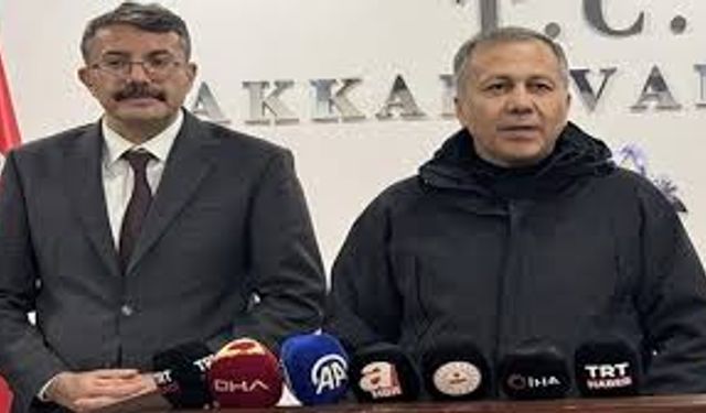 İçişleri Bakanı: “Hakkari’de Başarılı Operasyonlara İmza Atıldı”