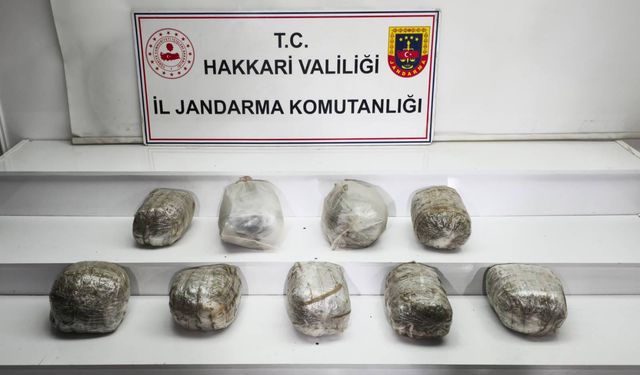 Jandarmadan Uyuşturucu Operasyonu