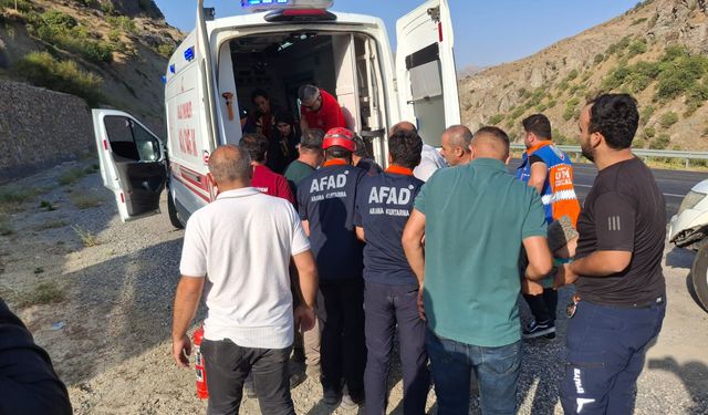 3 Tekerlekli Motosiklet Kazası: 1 Kişi Yaralandı