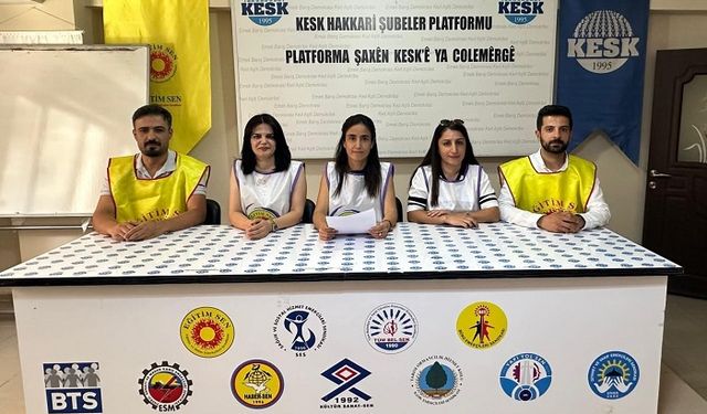 Hakkari Eğitim-Sen: Plansız Politikalar Eğitim Sistemini Çökertiyor