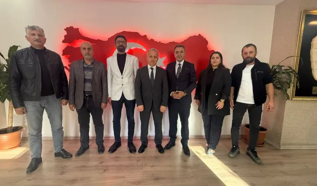 Hakkâri Gazeteciler Cemiyetinden İl Emniyet Müdürüne Ziyaret