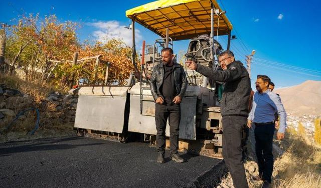 Vali Ali Çelik, Yol Çalışmalarını Yerinde İnceledi