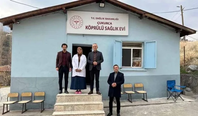 Sağlık Müdürü, Çukurca’daki sağlık tesislerini ziyaret etti
