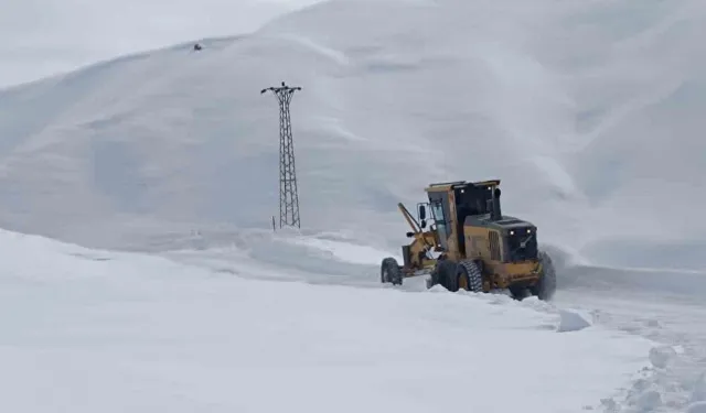 Hakkâri’de Kar Engeli: 210 Yol Kapandı