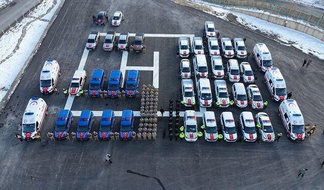 Hakkari’ye 45  Yeni Araç: Güvenlik Hizmetlerinde Hız Artacak