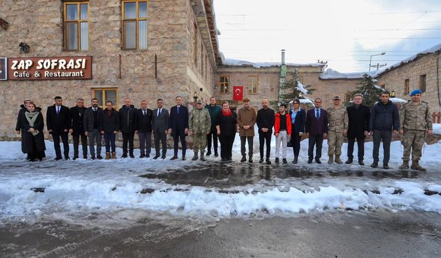 Dört yıllık hizmete vefa: Mal Müdürü onuruna veda programı
