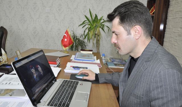 Kaymakam Cebeci, AA’nın “Yılın Kareleri” oylamasına katıldı