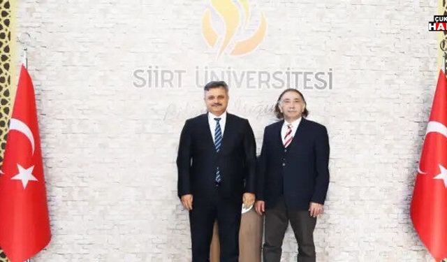 Rektör Gençcelep'ten Siirt Üniversitesine ziyaret
