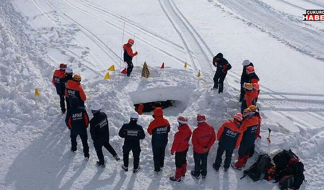 Hakkâri’de Arama Kurtarma Ekiplerine Çığ Riskine Karşı Eğitim