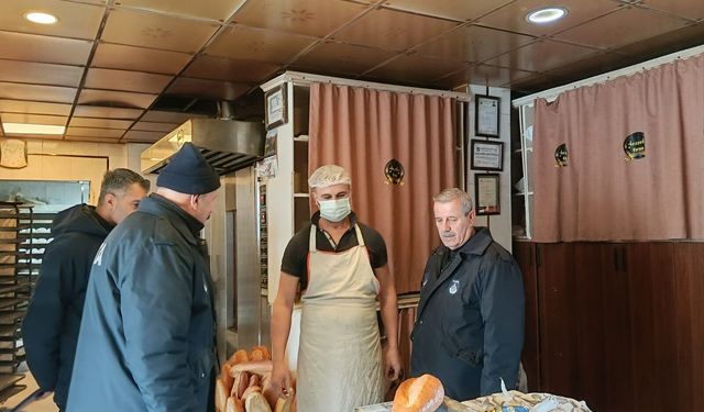 Hakkari Zabıtasından Ramazan Öncesi Fırınlara Sıkı Denetim