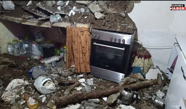 Hakkari’de  Toprak Ev Çöktü, 4 Kişilik Aile Son Anda Kurtuldu
