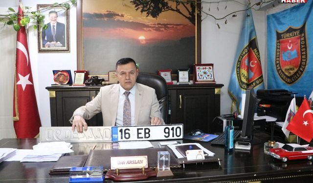 Hakkari Şoförler Odası Başkanı Arslan'dan APP plaka uyarısı!