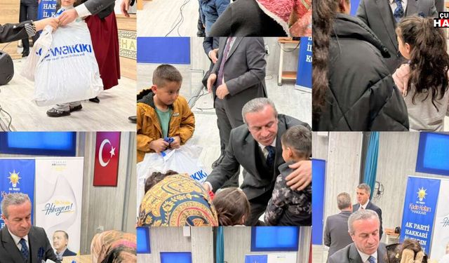 Başkan Kaya yetimleri sevindirdi