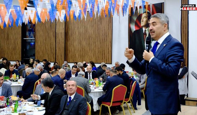 AK Parti Hakkâri Teşkilatı “Vefa İftarı”nda Bir Araya Geldi