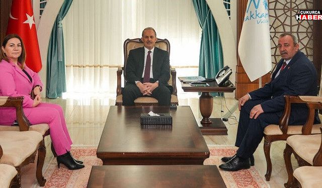 Başkan Çakırbeyli, Hakkâri’nin Sorunlarını Vali Taşyapan’a İletti