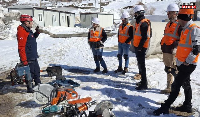 Hakkâri’de Afetlere Hazırlık Eğitimi