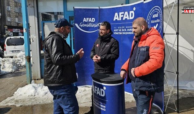 Yüksekova’da Afet Farkındalığı Çalışması